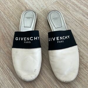 Givenchy slip on mules size 7
